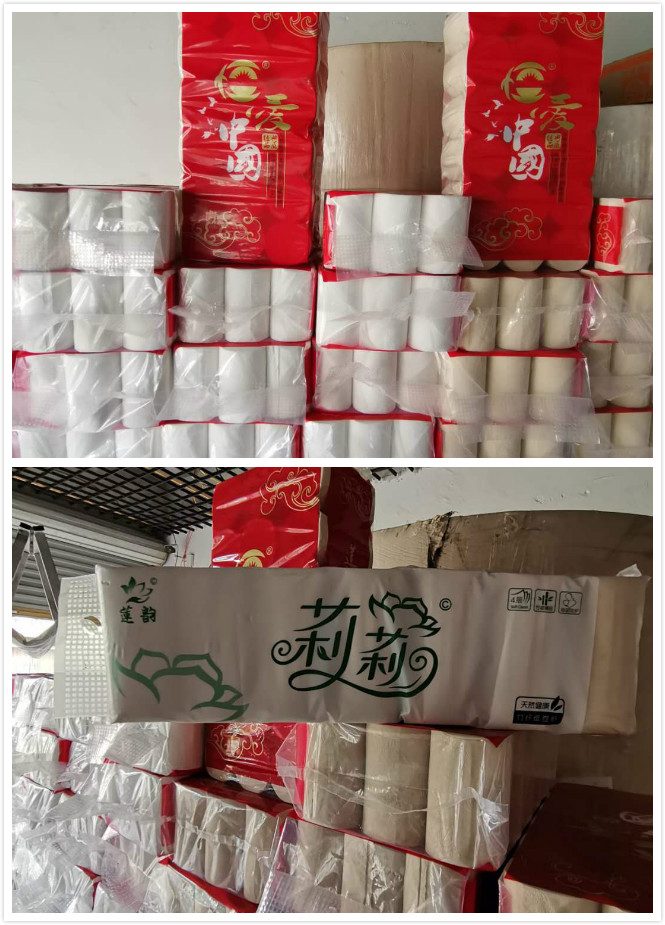 河南商丘市客戶(hù)多功能衛(wèi)生紙復(fù)卷機(jī)安裝調(diào)試完畢